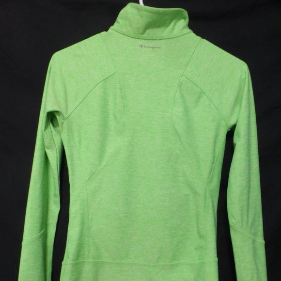 CHAMPION, xs, full zip, lime green exercise jacket - Picture 8 of 8